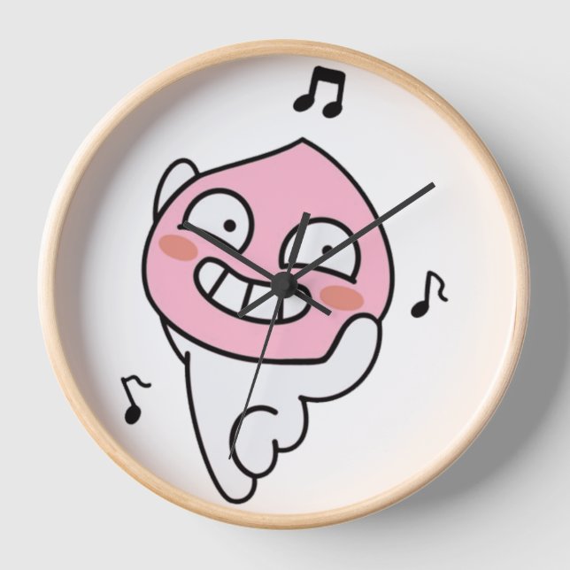 Funky Apeach Clock (Front)