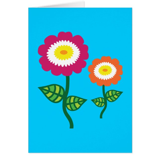 Funky Art Flowers (Front)