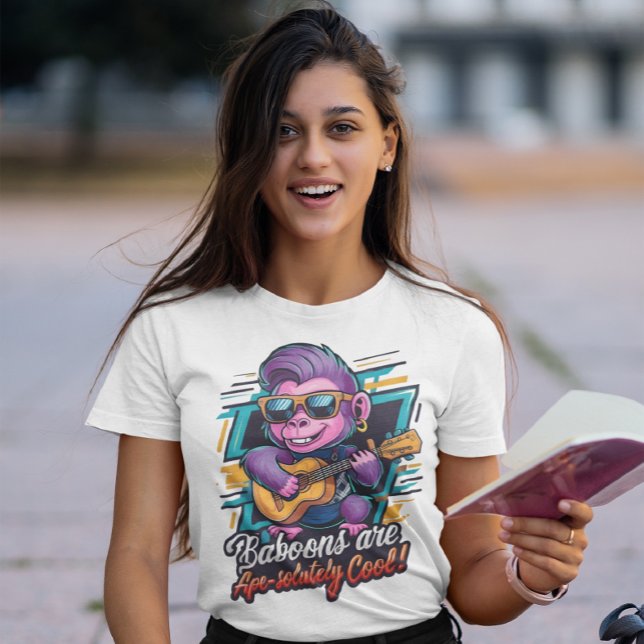 Funky Baboon Rockstar Tee (Creator Uploaded)