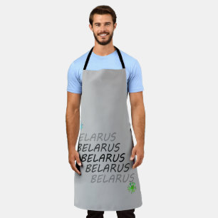 Funky Belarus Беларусь Corn Flower Apron