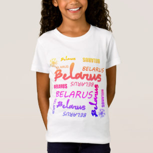 Funky Belarus Беларусь Corn Flower T-Shirt Top