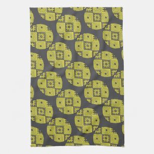 Funky Belarus Беларусь Folk Pattern Tea Towel