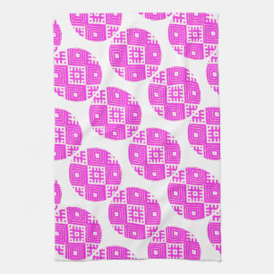 Funky Belarus Беларусь Folk Pattern Tea Towel