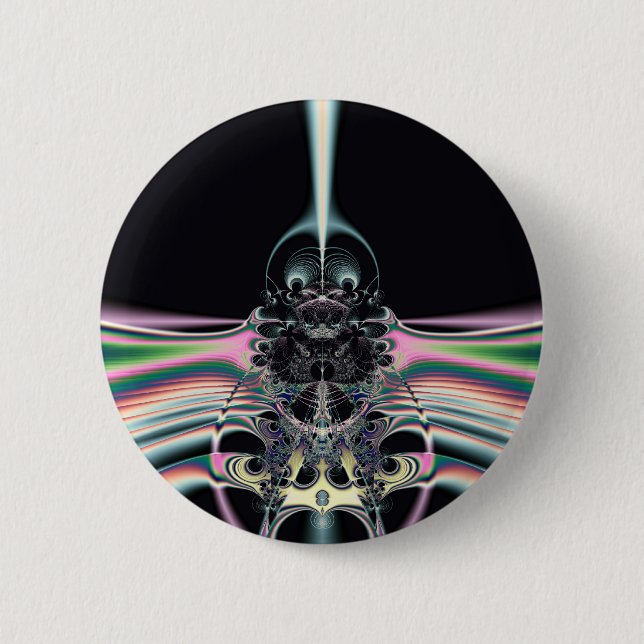 Funky Bird 6 Cm Round Badge (Front)