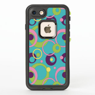 Funky Blue Circles Lifeproof Case