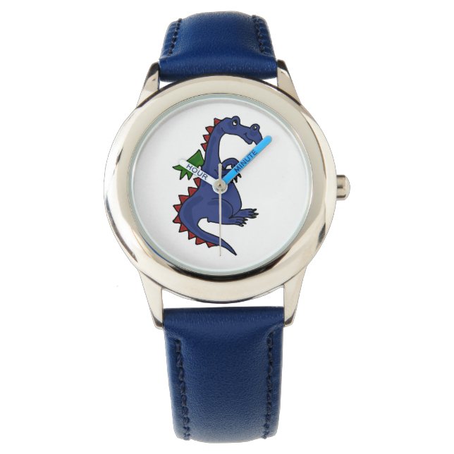 Funky Blue Dragon Wristwatch (Front)