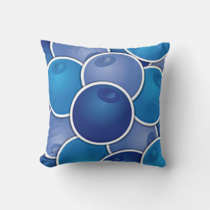 Funky blueberry cushion