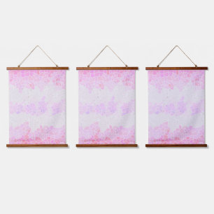 Funky Boho Abstract Mosaic Pomosexual Pride Flag Hanging Tapestry