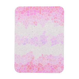 Funky Boho Abstract Mosaic Pomosexual Pride Flag Magnet