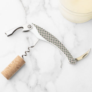 Funky Boho Retro Cute Abstract Christmas Pattern Corkscrew