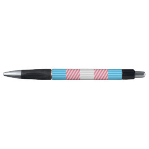 Funky Boho Stripe Abstract Transgender Pride Flag