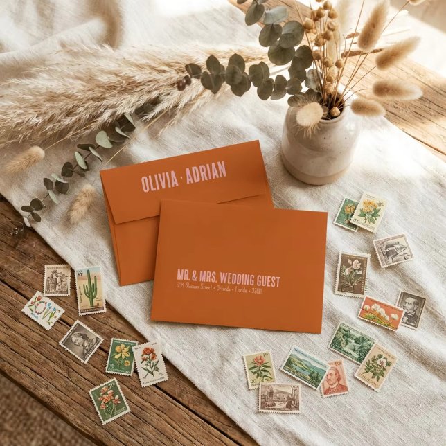 Funky Bold Font Envelope (Creator Uploaded)