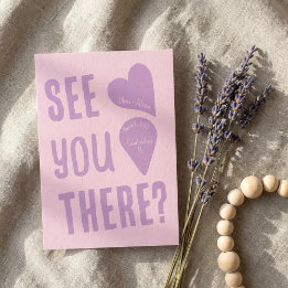 Funky Bold Font Invitation