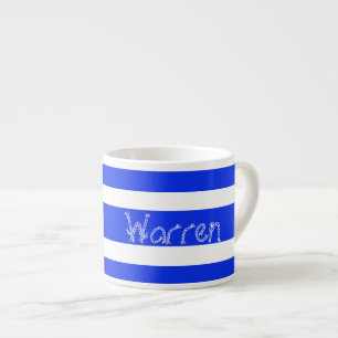 Funky Boy Guy Coffee Espresso Warren Your Name Mug