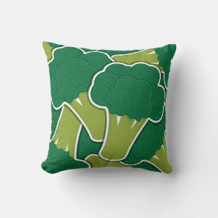 Funky broccoli cushion
