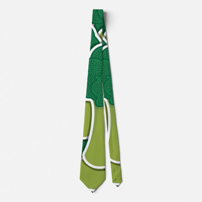 Funky broccoli tie (Front)
