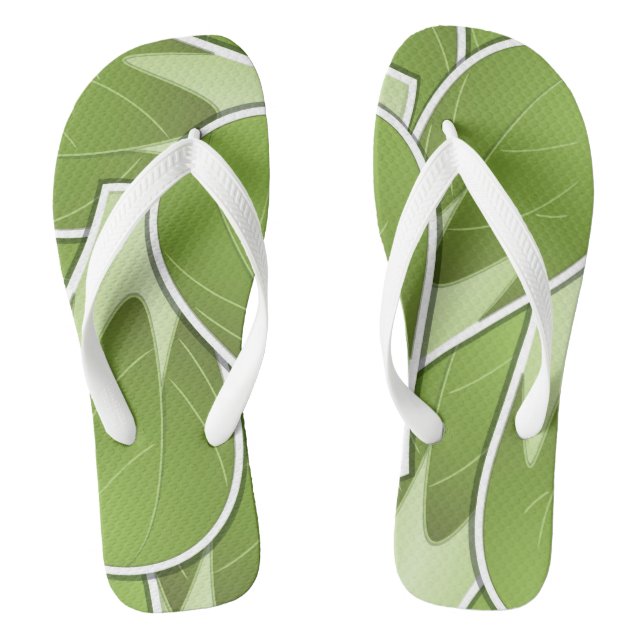 Funky brussel sprout jandals (Footbed)