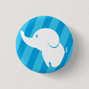 Funky button to personalise for kids
