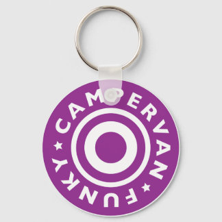 Funky Campervan Key Ring