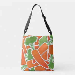 Funky carrot crossbody bag