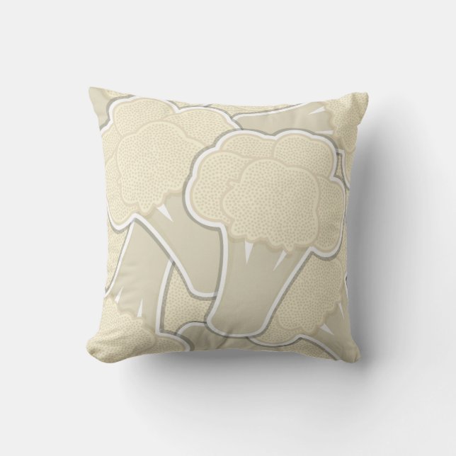 Funky cauliflower cushion (Front)