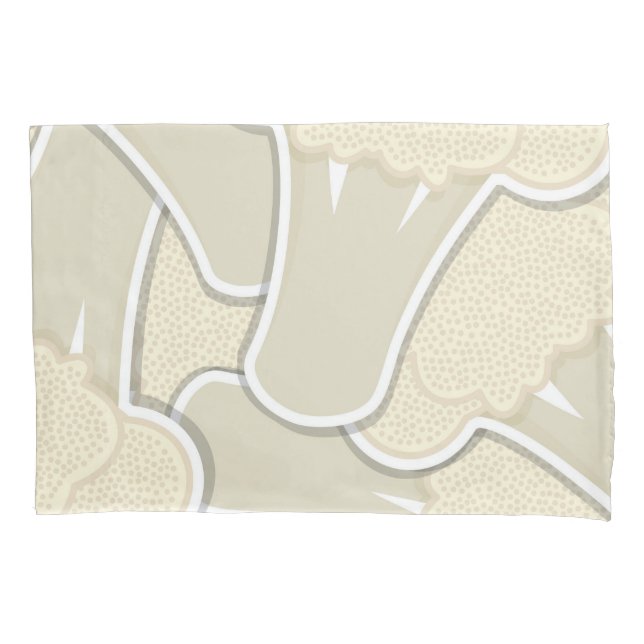 Funky cauliflower pillowcase (Front)