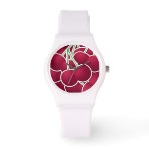 Funky cherry watch