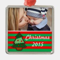 Funky Christmas Tree and Stripes