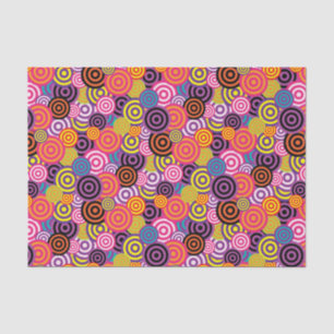 FUNKY CIRCLES PATTERN TISSUE PAPER