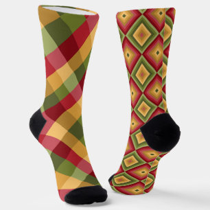 Funky Colorful Mismatched Odd Socks