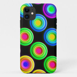 Funky Colourful 3D Circles Case-Mate iPhone Case