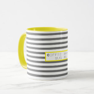Funky Colourful Coffee Mania Mug #1 Cup