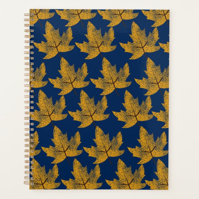 Funky Colourful Flowers Planner (Front)