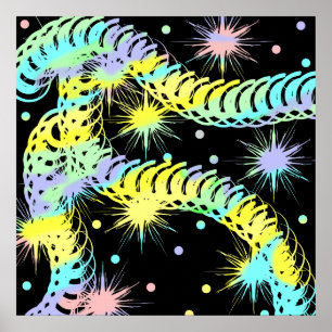 Funky Colourful Poster
