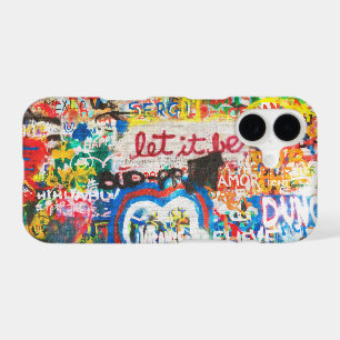 Funky Colourful Streetart Graffiti Love Home Heart