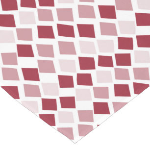 Funky Diamond Pattern in Any Colour You Choose Short Table Runner