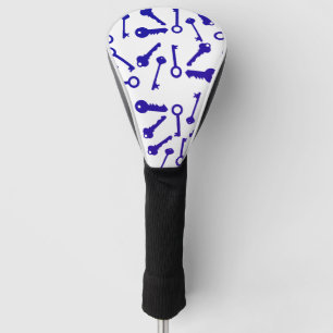 Funky Different Key Shapes Keys Pattern Golf Head Cover