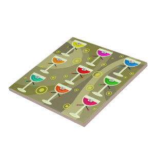 Funky Drinks Tile