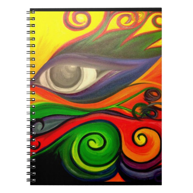 Funky eye notebook (Front)