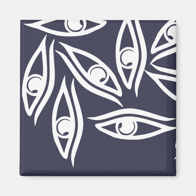 Funky Eye Pattern Product Magnet (Front)