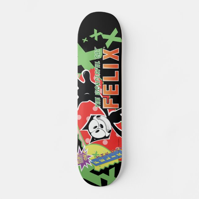 Funky Felix Skateboard (Front)