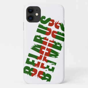 Funky Flag Colours Belarus Беларусь iPhone 11 Case