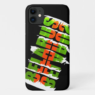 Funky Flag Colours Belarus Беларусь iPhone 11 Case