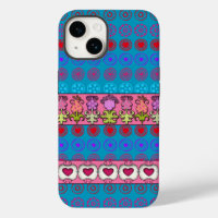 Funky Flowers and Hearts