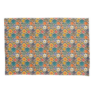 Funky Flowers/Boho/Hippy pillow case