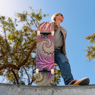 Funky Fractal Skateboard