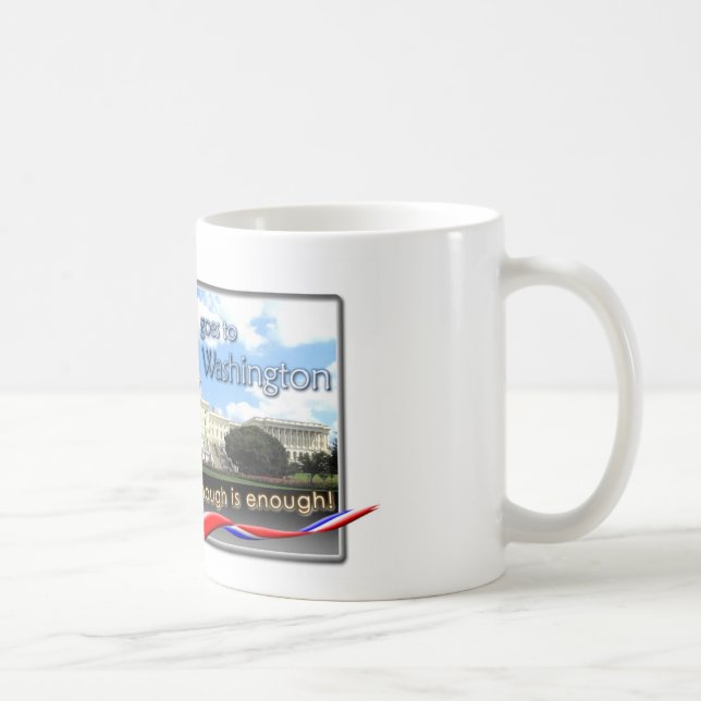 Funky Fraulien goes to Washington Coffee Mug (Right)