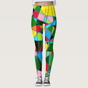 Funky fun show business style great bold design leggings