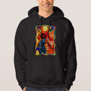 Funky Funk retro vintage poster style gifts Hoodie