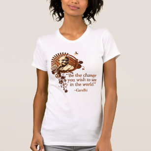 Funky Gandhi -Be the Change... T-Shirt